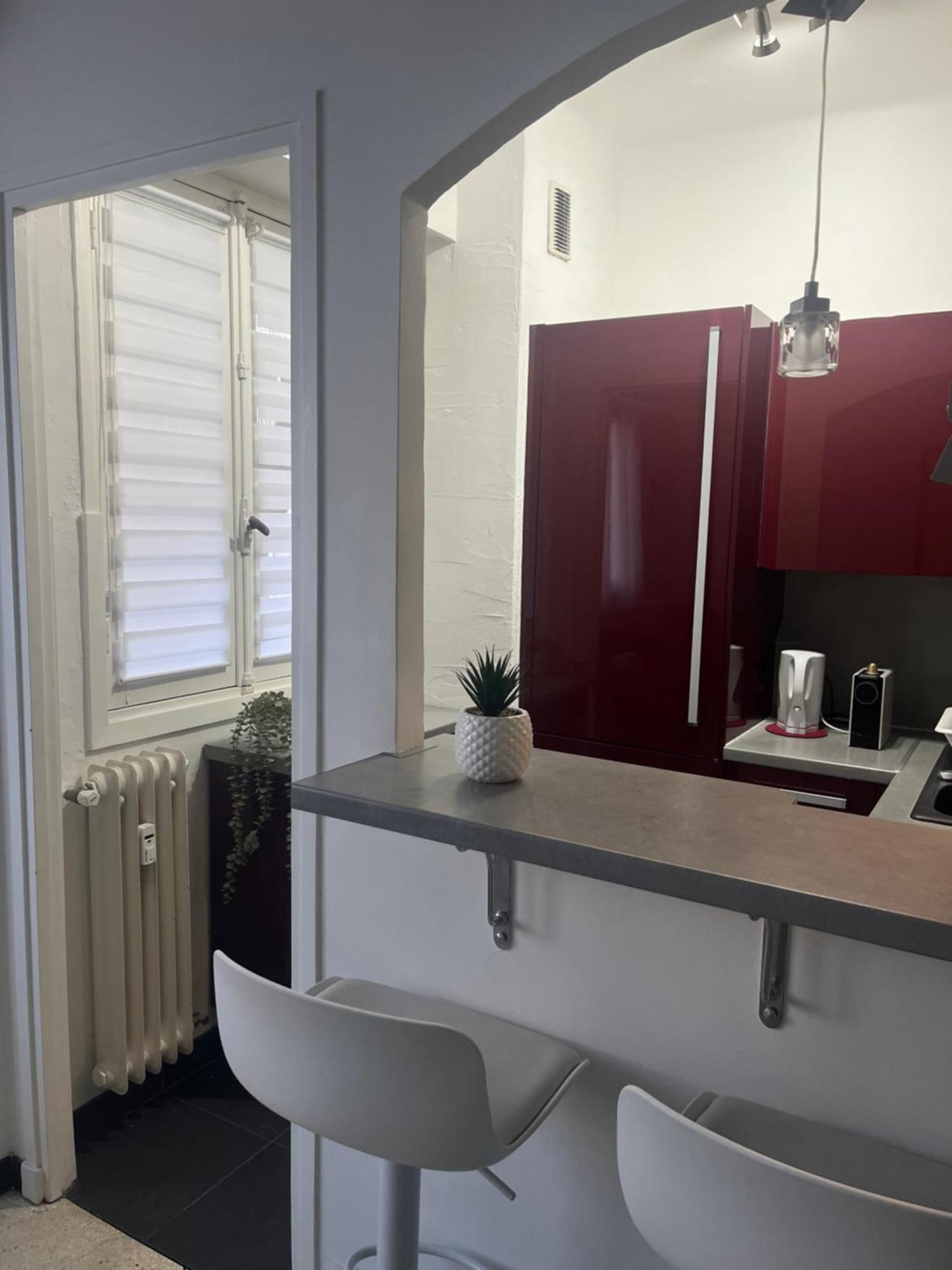Nice Sejour Detente Studio Lumineux Balcon Cuisine Equipee Wifi Eksteriør billede